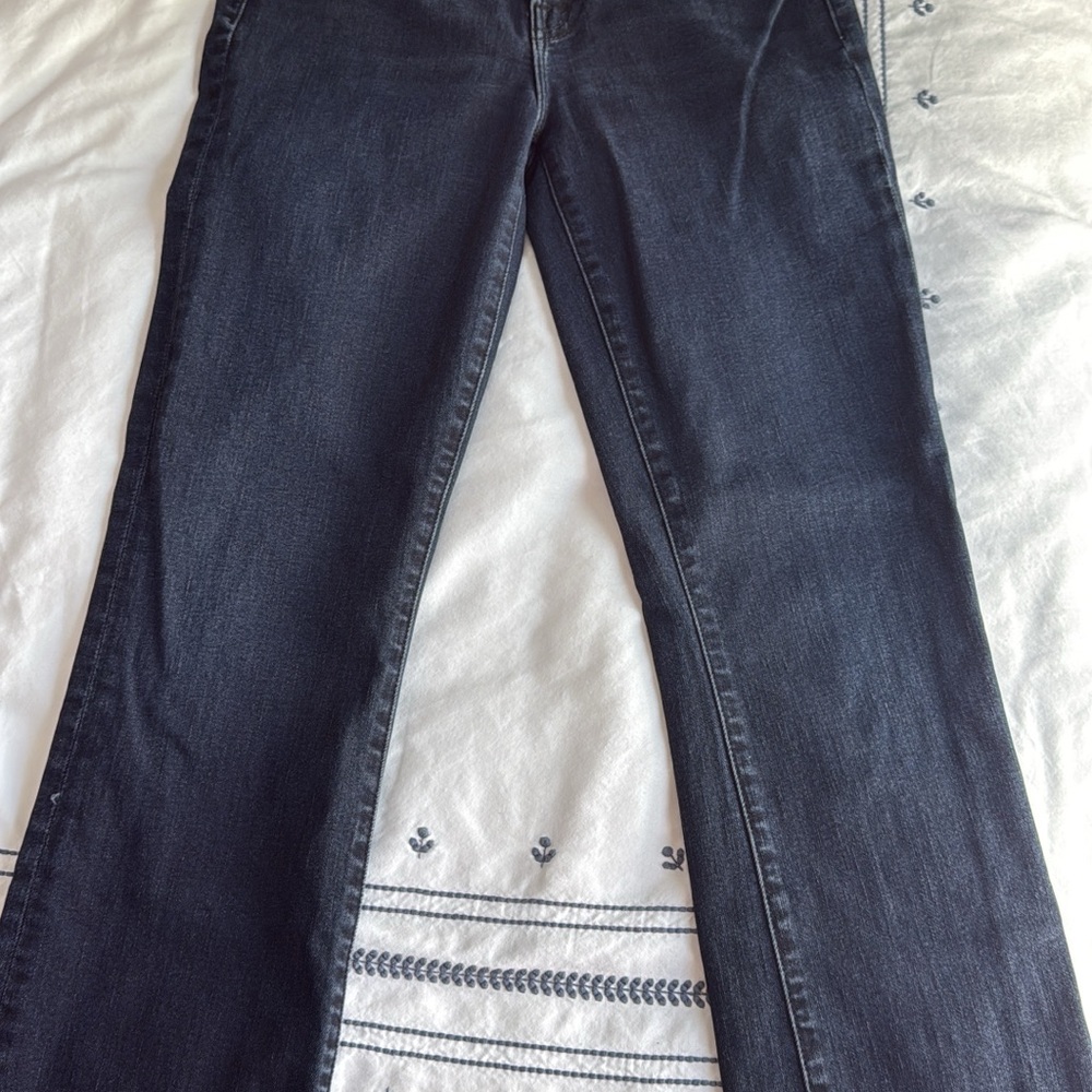 MOTHER Dark Blue Ankle Jeans